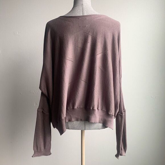 Planet By Lauren G Dolman Sleeve Lightweight Sweater One Size - Picture 4 of 7